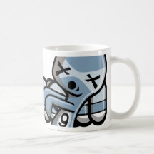 Ghost Mascot Coffee Mug