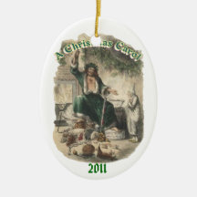 Ghost of Christmas Present Christmas Ornament
