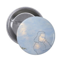 Ghost Pinback Buttons