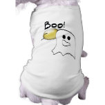 Ghost Says Boo Halloween pet clothing