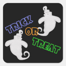 Ghost: Trick Or Treat Stickers