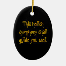 Ghostfire Lyrical Ornament