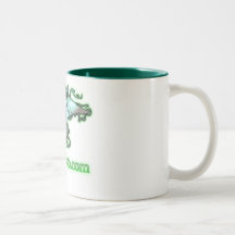 GhostFoto winged Angel with text Coffee Mug