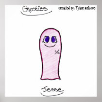 ghosties: jesse print