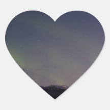 Ghostly Glow Heart Sticker