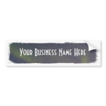 Ghostly Glow; Promotional Bumper Sticker