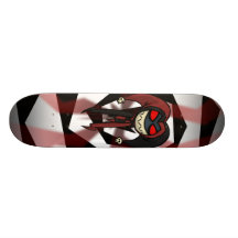 Ghostly Jester Skateboard
