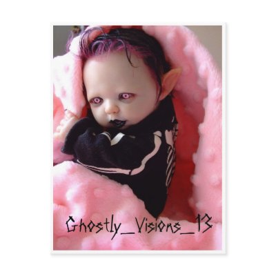Ghostly_Visions_13 Post Card by gravenbabies665
