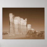 "Ghosts On The Butterfield Overland Dispatch Trail Poster