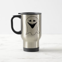 Ghoul. Black and White. Coffee Mug