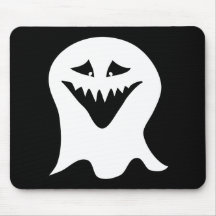 Ghoul. Black and White. Mousepads