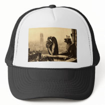 Ghoul Notre Dame, Paris France 1912 Vintage Trucker Hats