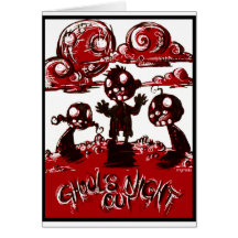 Ghouls Night Out Card