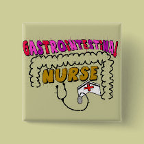 GI (Gastrointestinal) Nurse Gifts buttons