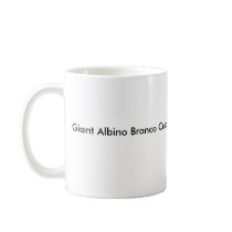 Giant Albino Bronco Crab Mug
