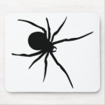 Giant Black Spider mousepads