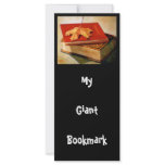 GIANT BOOKMARK: ART: BOOKS: LEAF CUSTOM RACK CARDS