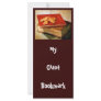 GIANT BOOKMARK: ART: BOOKS: LEAF CUSTOM RACK CARDS