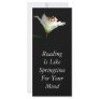 GIANT BOOKMARK FULL COLOR RACK CARD