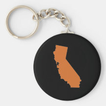 Giant California Key Chain