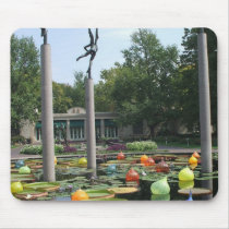 Giant Coloured Lillies Mousepad