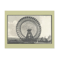 Giant Ferris Wheel LONDON Post Card
