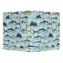 Giant Gamefish Vinyl Binder