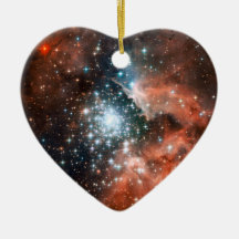 Giant Nebula Star Cluster Space Christmas Tree Ornament