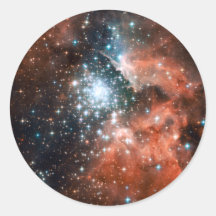 Giant Nebula Star Cluster Space Stickers