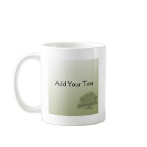 Giant Oak on Green Field Mug