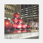Giant Ornaments NYC Fridge Magnet