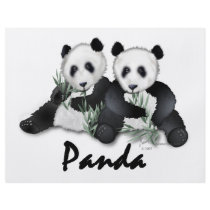 Giant Panda Bears Full Color Flyer