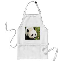 Giant Panda Close Up Portrait Aprons