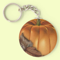 Giant Pumpkin Keychain keychains