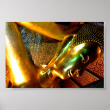 Giant reclining Buddha Posters