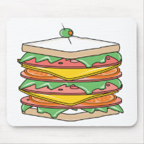 Giant Sandwich mousepads