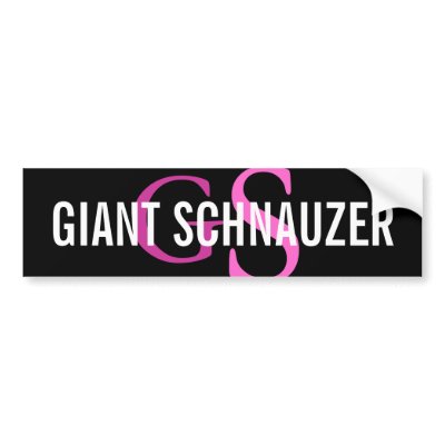 Giant Schnauzer Breed Monogram by FCACshelter
