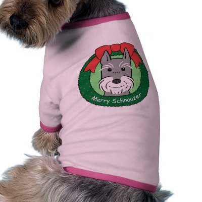 Giant Schnauzer Christmas Dog Clothes by dogcartoons