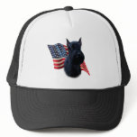 Giant Schnauzer Flag Hats