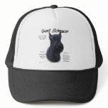 Giant Schnauzer History Design Mesh Hats