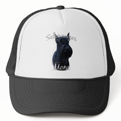 Giant Schnauzer Mom 2 Trucker Hat by GreyWolfCreation