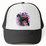 Giant Schnauzer Patriot Mesh Hat