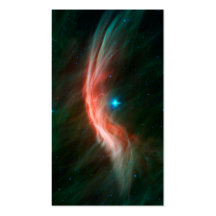 Giant Star Zeta Ophiuchi Space Business Card Template