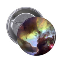 Giant Twisters in the Lagoon Nebula Pinback Button