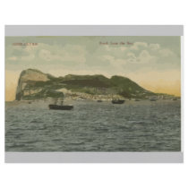 Gibraltar Rock From The Bay, Vintage Flyers