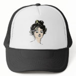 Gibson Girl Head Designs hats