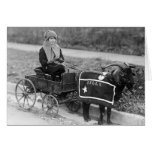 Giddy up, Billy! (Black & White) Card