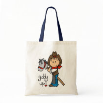Giddy Up Cowboy Tshirts and Gifts Canvas Bag