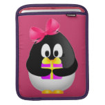 Gift Bearing Penguin iPad Sleeve