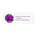 Gift Bow Christmas Card Mail Label Sticker labels